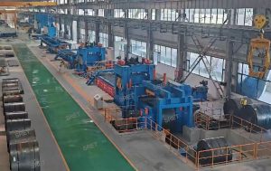 ERW tube mill line in production at SRET facility
