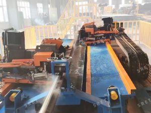 Cold Saw Flying Cutoff of Two Travelling Carriage 3
