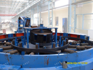horizontal strip accumulator