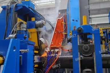 Welding section